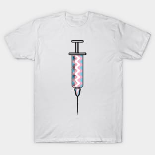 Trans Pride - Syringe - Shot Day T-Shirt